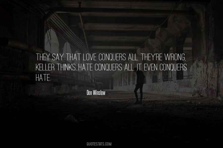 Quotes About Love Conquers All #1145630