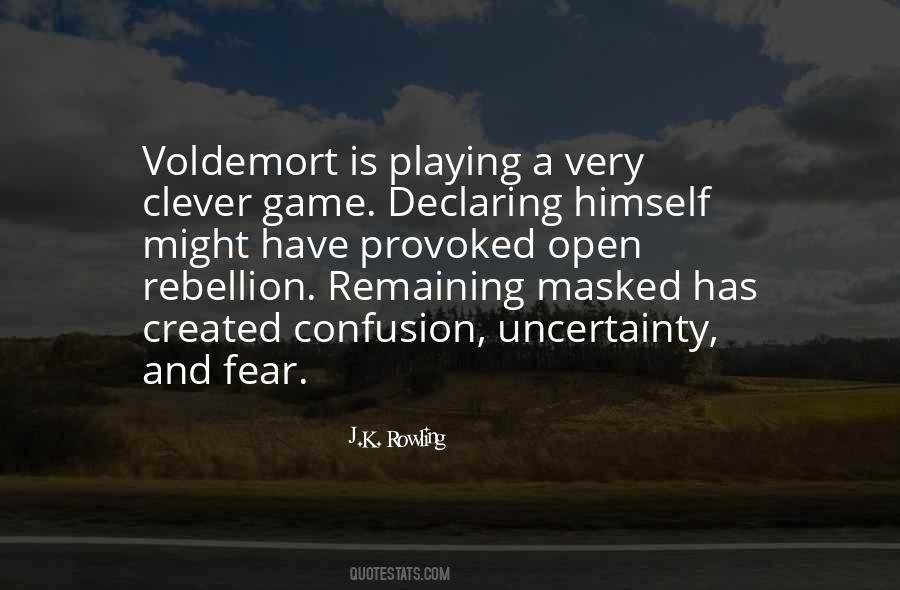 Quotes About Voldemort #1097181