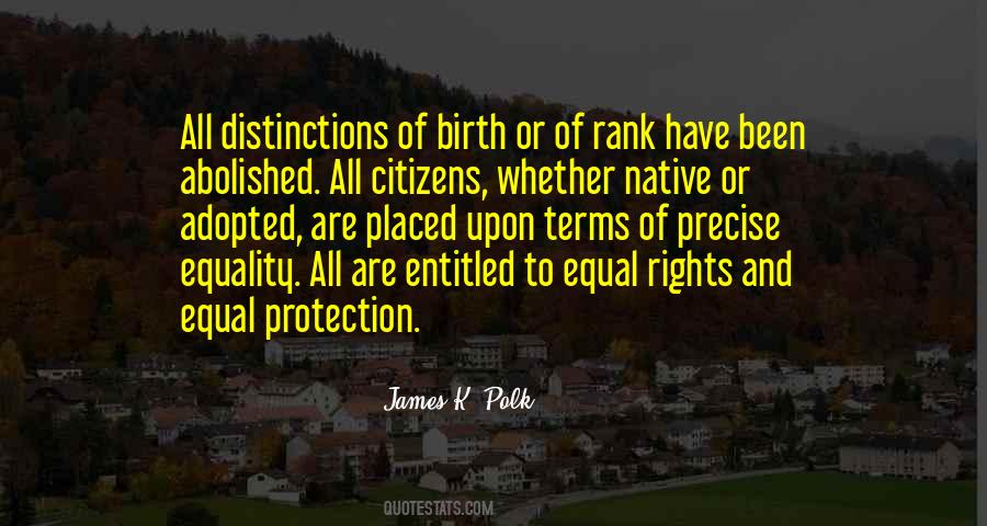 Quotes About Birth Rights #1090002