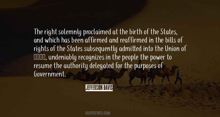 Quotes About Birth Rights #935905