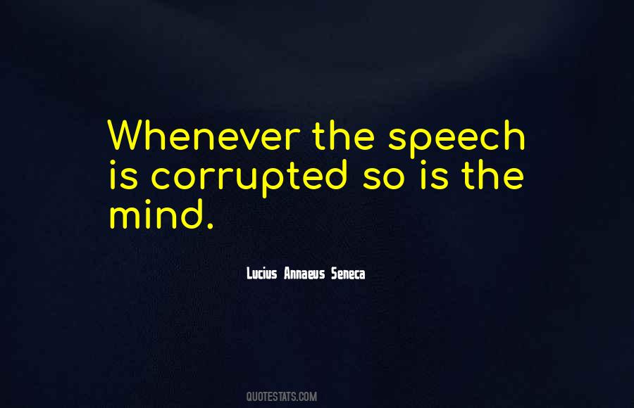 Quotes About Speech #1733215