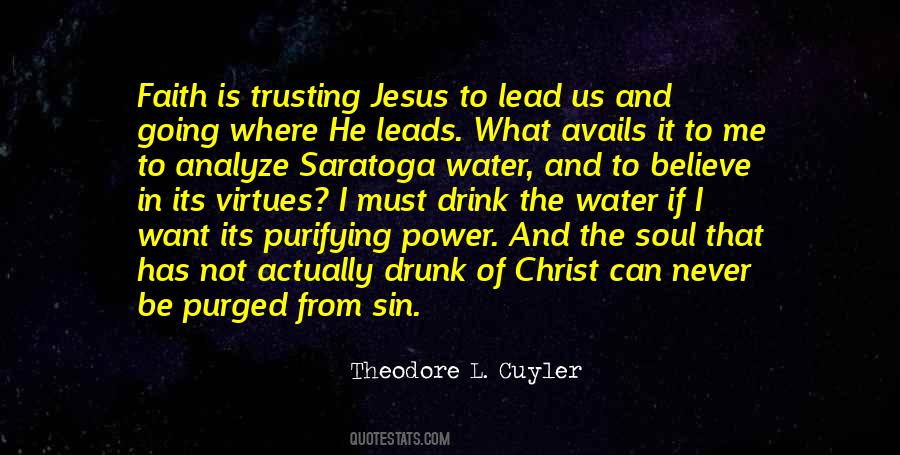 Trusting In Jesus Quotes #686815