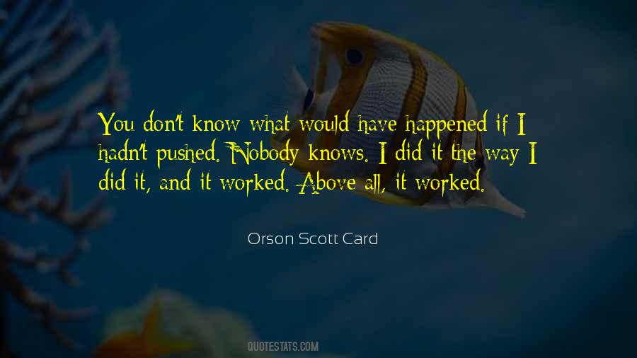 Quotes About I Know What You Did #316225