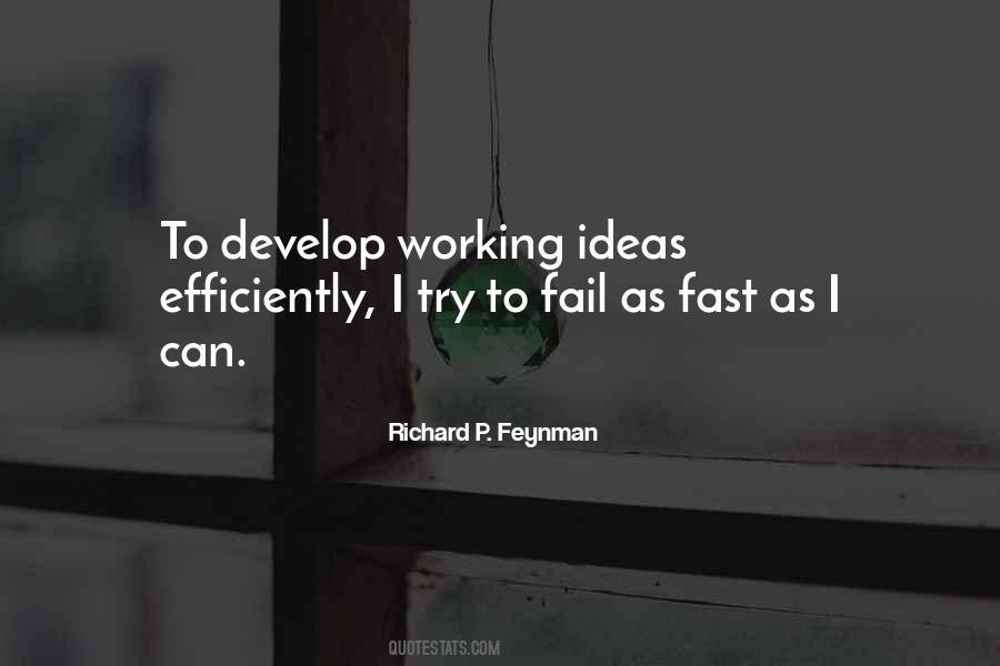 Quotes About Working Efficiently #374769