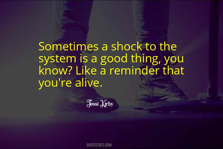 Quotes About Shock #1788073