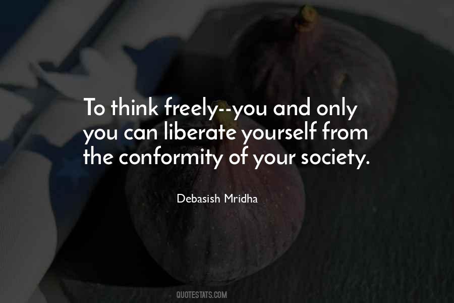 Quotes About Society And Conformity #778690