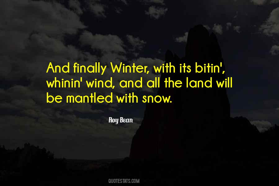 Winter Wind Quotes #1626061