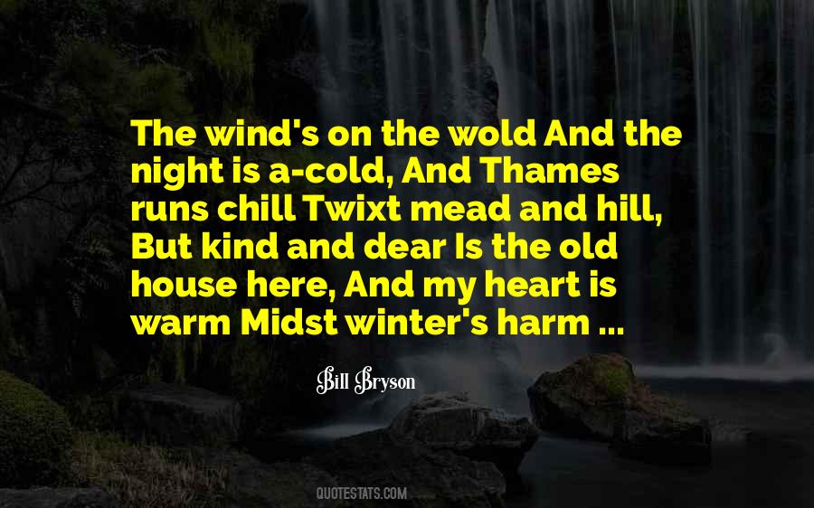 Winter Wind Quotes #524143