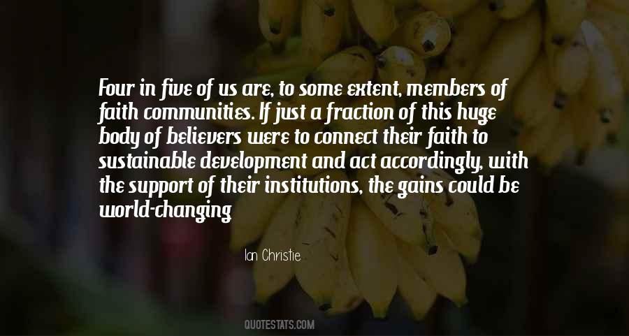 Quotes About Community Support #1011987