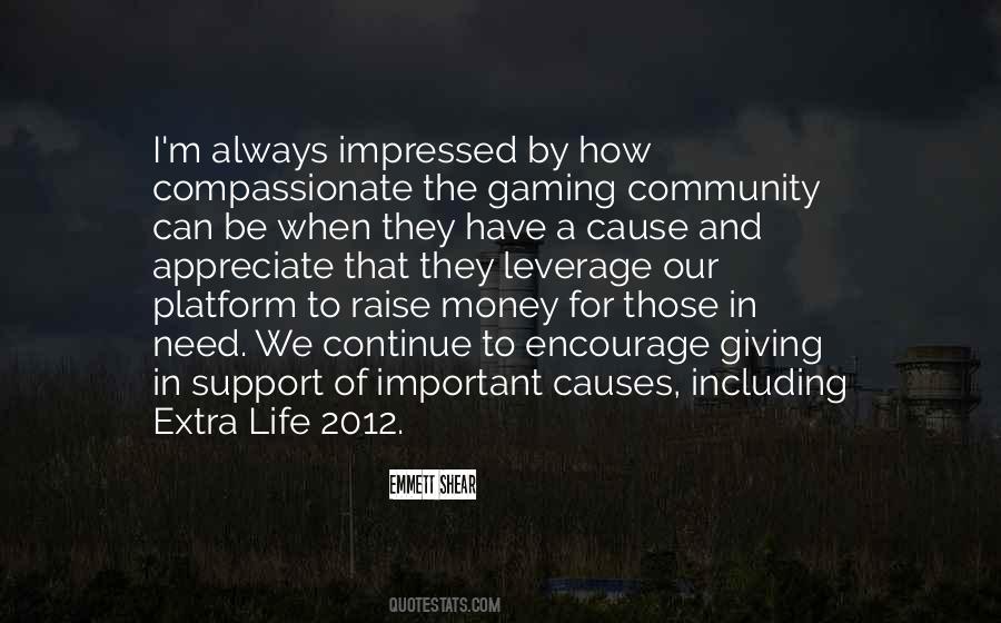 Quotes About Community Support #1252299