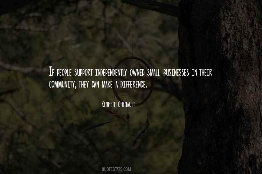 Quotes About Community Support #1530597