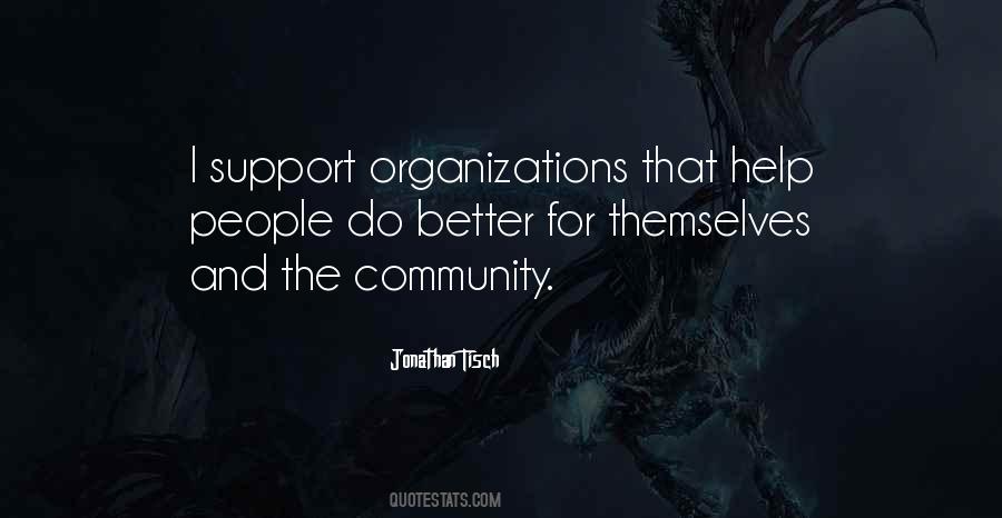 Quotes About Community Support #156137