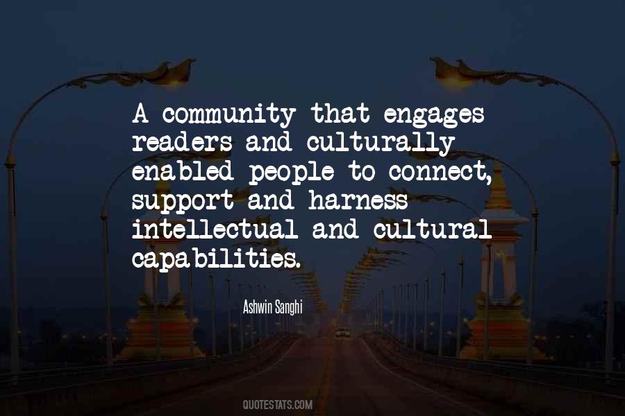 Quotes About Community Support #540887