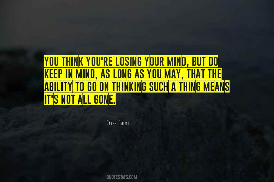 In Mind Quotes #1733930