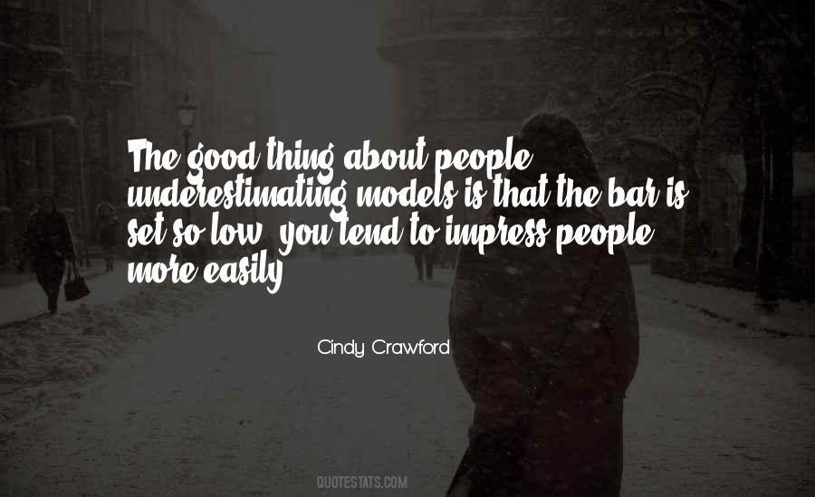 Set The Bar Low Quotes #1287301