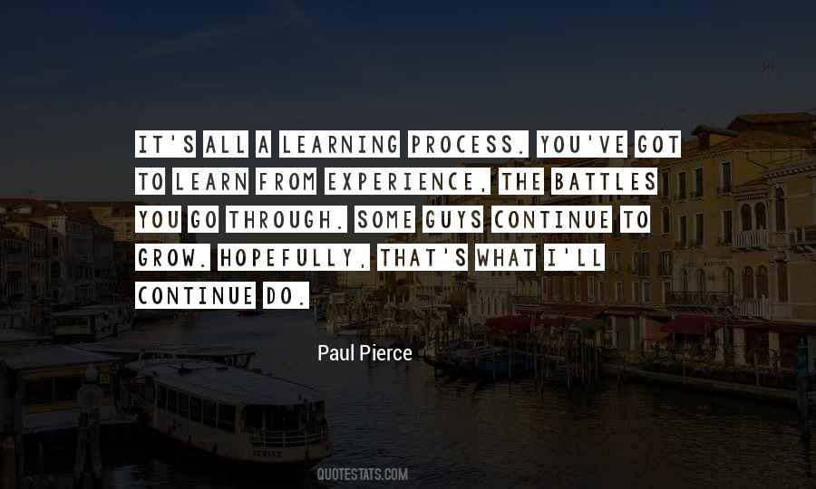 Quotes About Learning From Experience #1845374