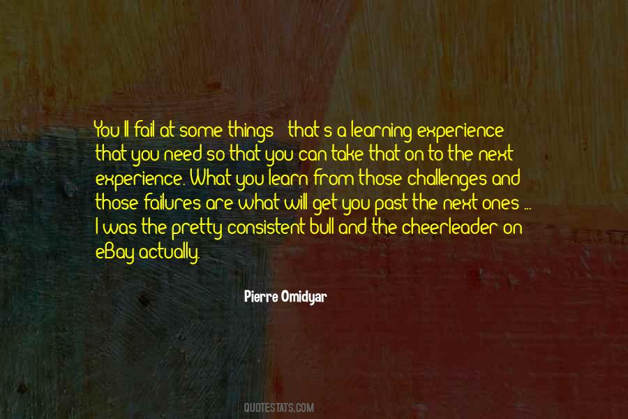 Quotes About Learning From Experience #474497