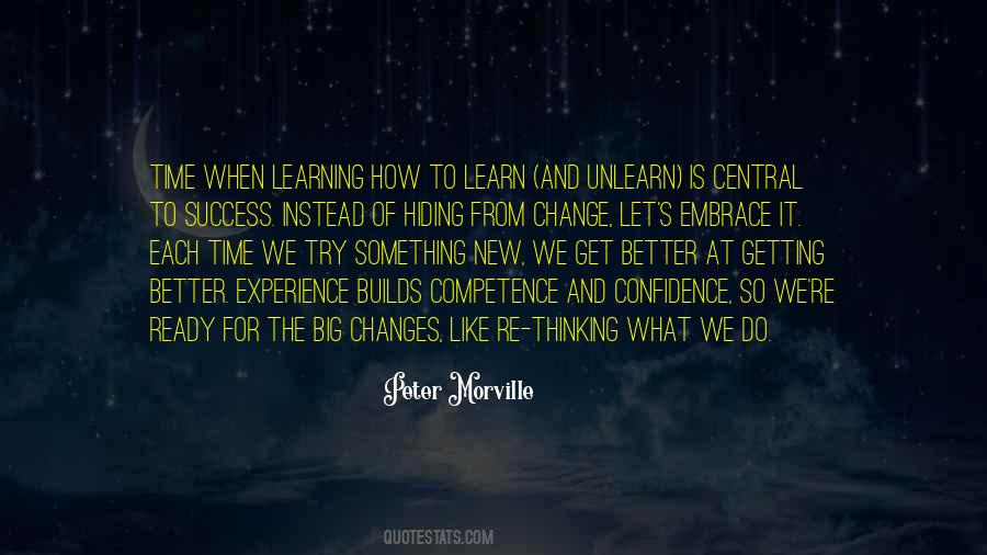 Quotes About Learning From Experience #705783