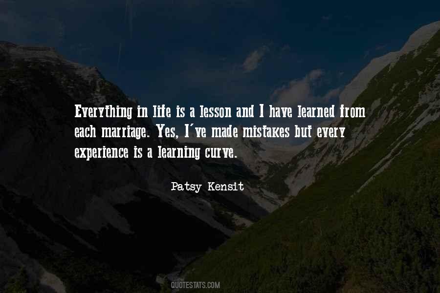 Quotes About Learning From Experience #762200