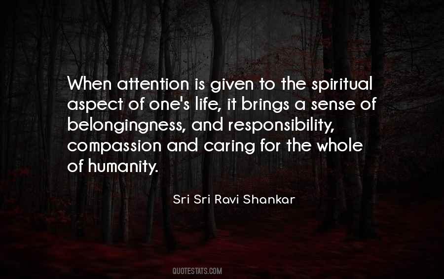 Sense Of Belongingness Quotes #1536009