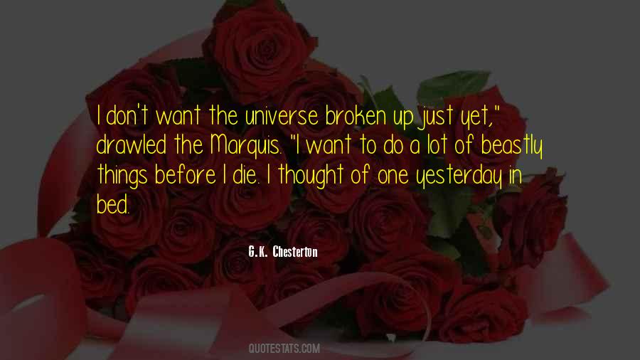 Broken Up Quotes #376938