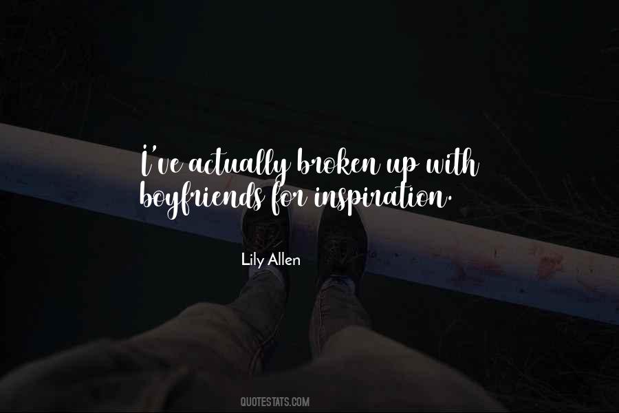 Broken Up Quotes #709281