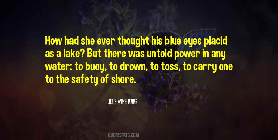 Quotes About His Blue Eyes #1207366