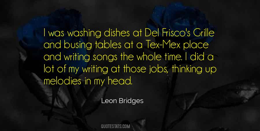Busing Tables Quotes #1044324