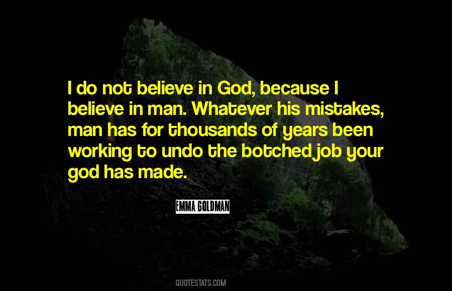 Quotes About Not Believe In God #389672