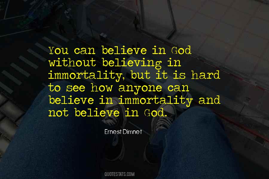 Quotes About Not Believe In God #793632