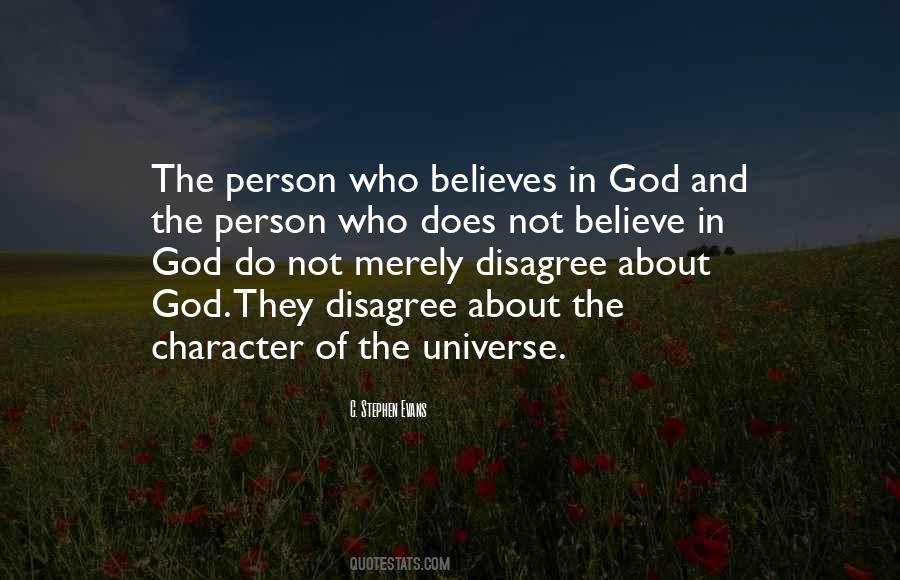 Quotes About Not Believe In God #799671