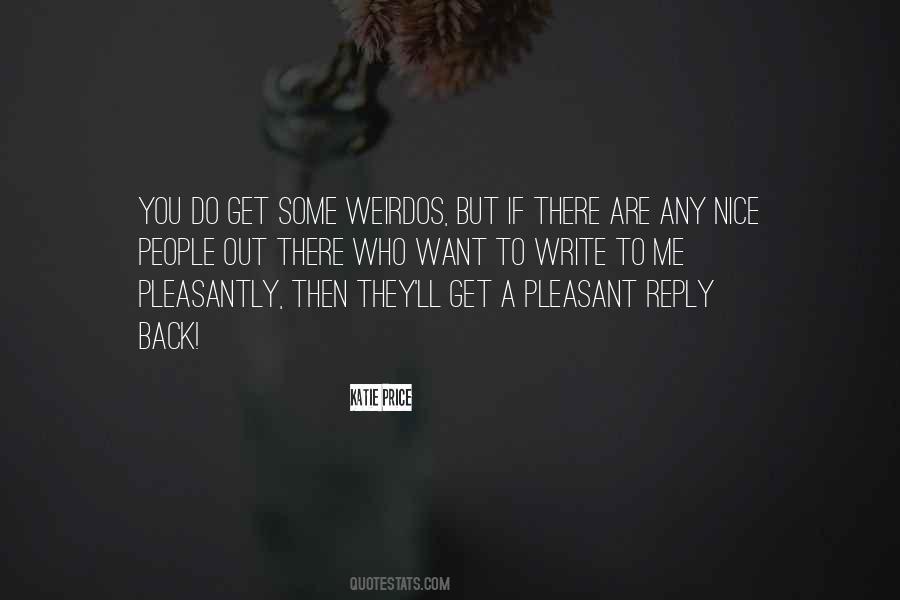 Quotes About Weirdos #1721859