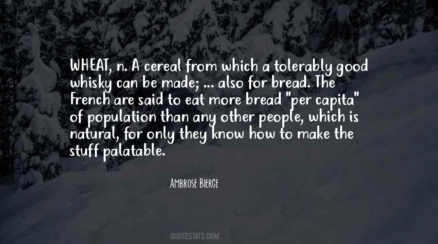 Food They Eat Quotes #115980