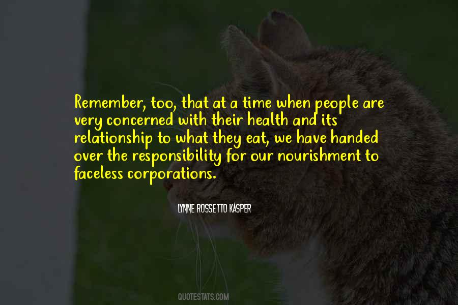 Food They Eat Quotes #195987