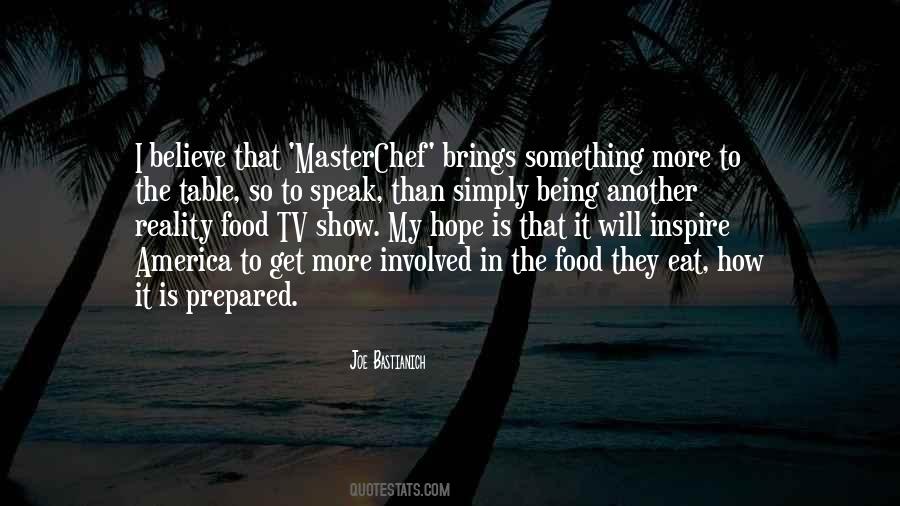 Food They Eat Quotes #427490