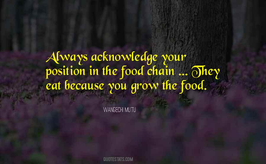 Food They Eat Quotes #433087
