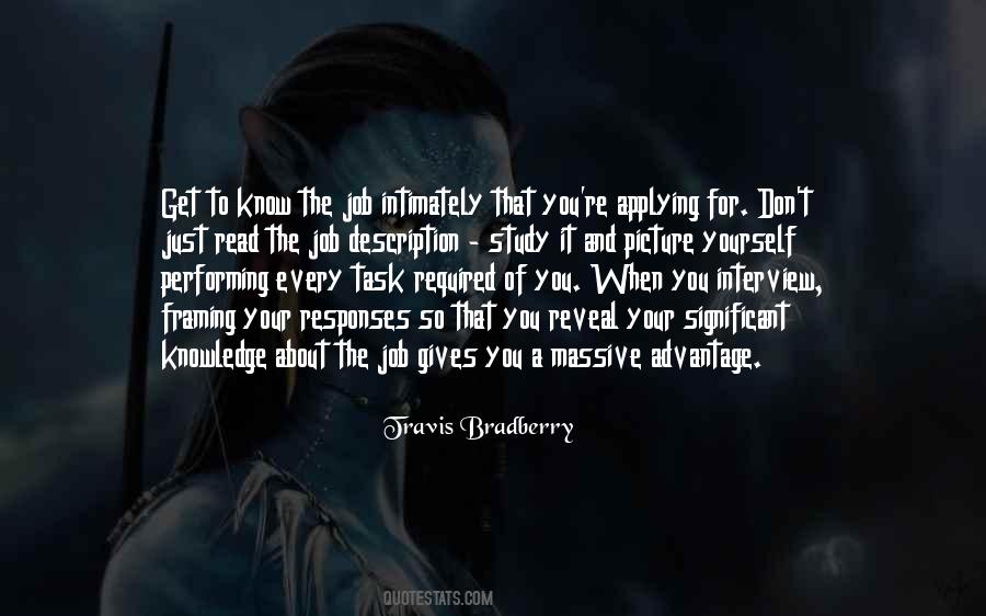 Quotes About Applying Knowledge #1341018