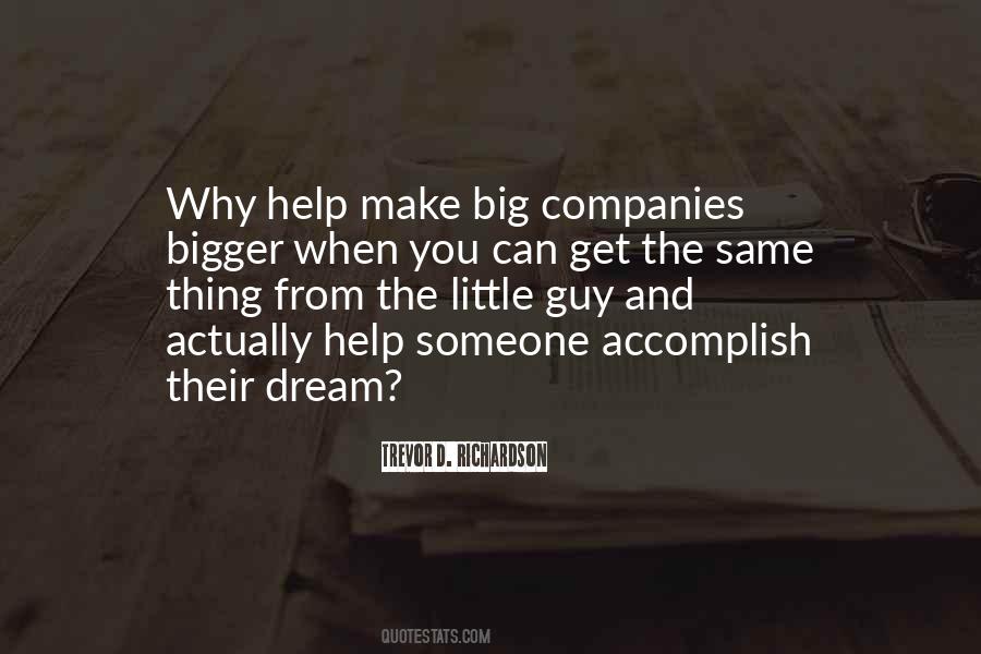 Big Corporations Quotes #852334