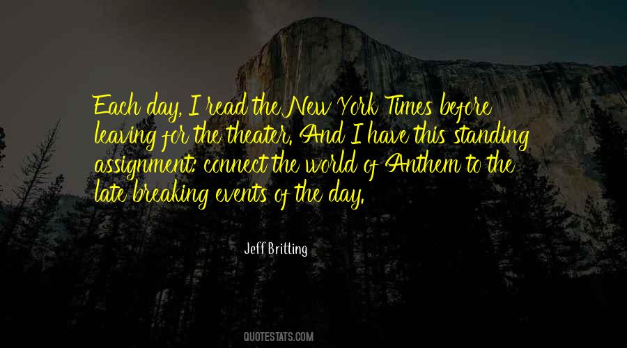Quotes About Leaving This World #1397253