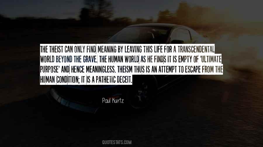 Quotes About Leaving This World #635562