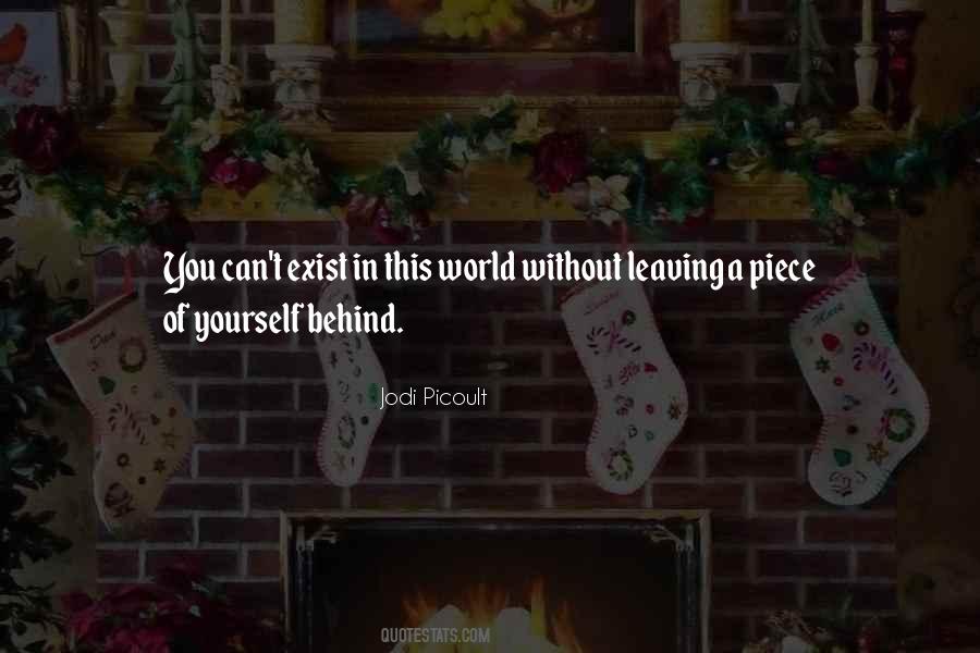 Quotes About Leaving This World #788552