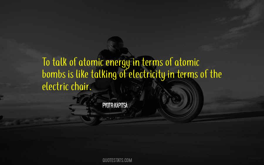 Quotes About Atomic Energy #410962