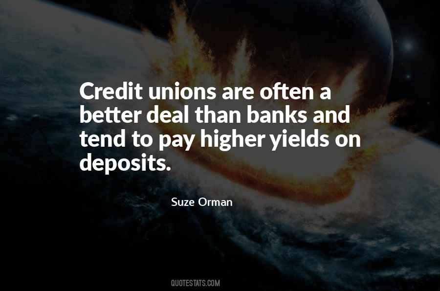 Quotes About Credit Unions #1615631