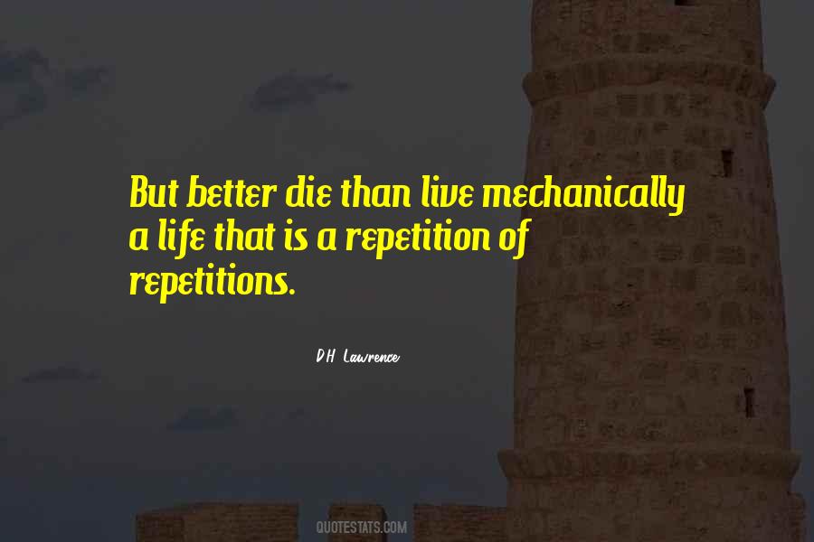 Quotes About Repetitions #1715775