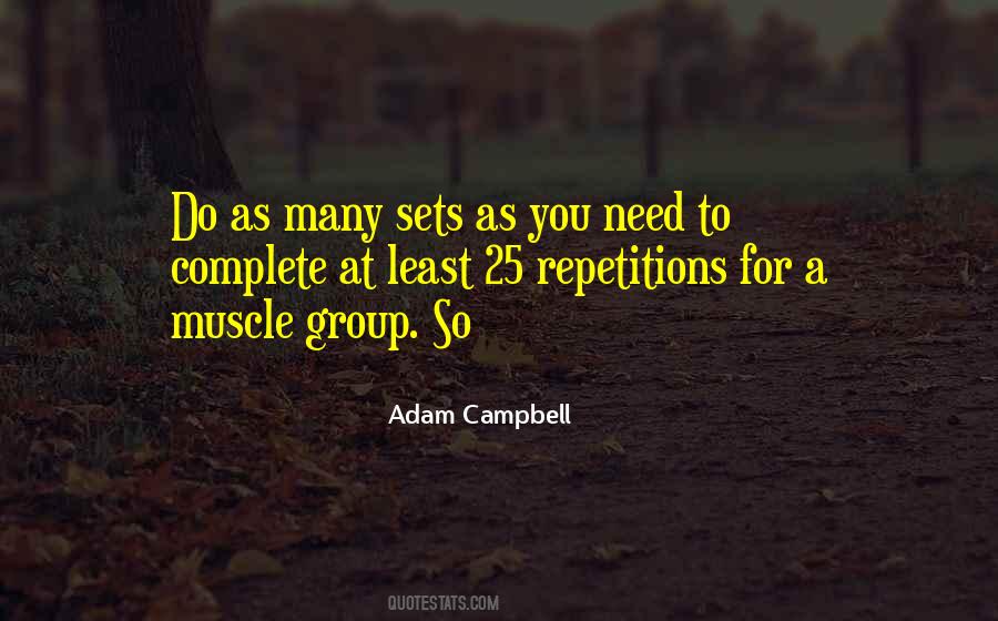 Quotes About Repetitions #1779639