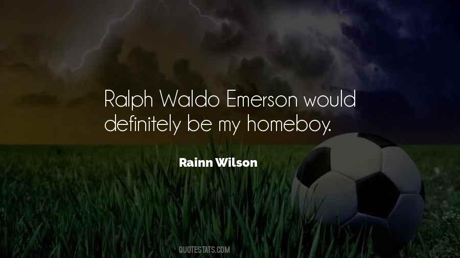 Ralph Waldo Quotes #1088396