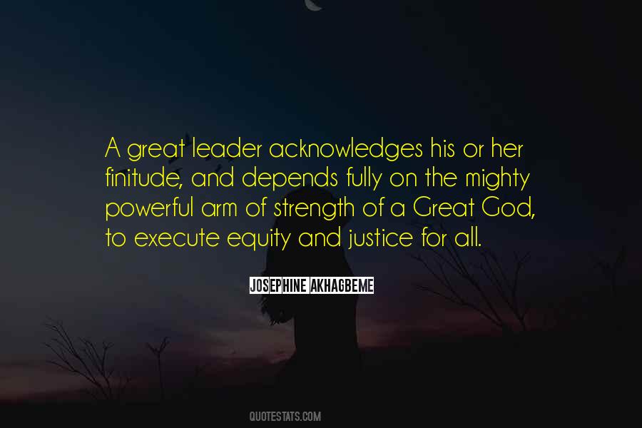 Great Leader Quotes #1113391