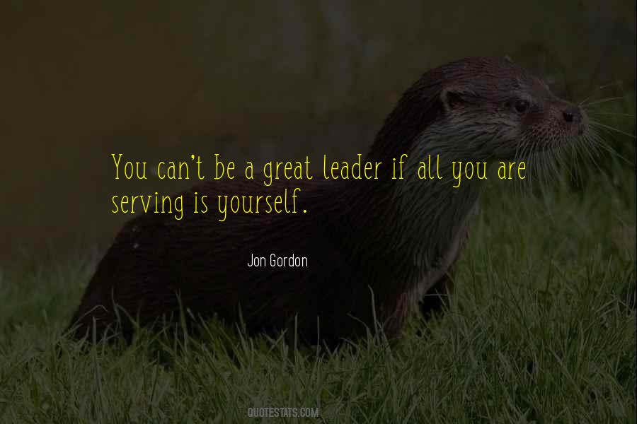 Great Leader Quotes #583079