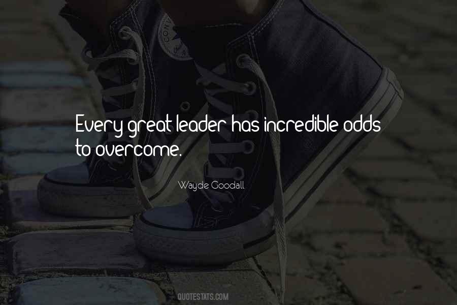 Great Leader Quotes #732496