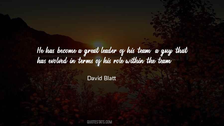 Great Leader Quotes #937104